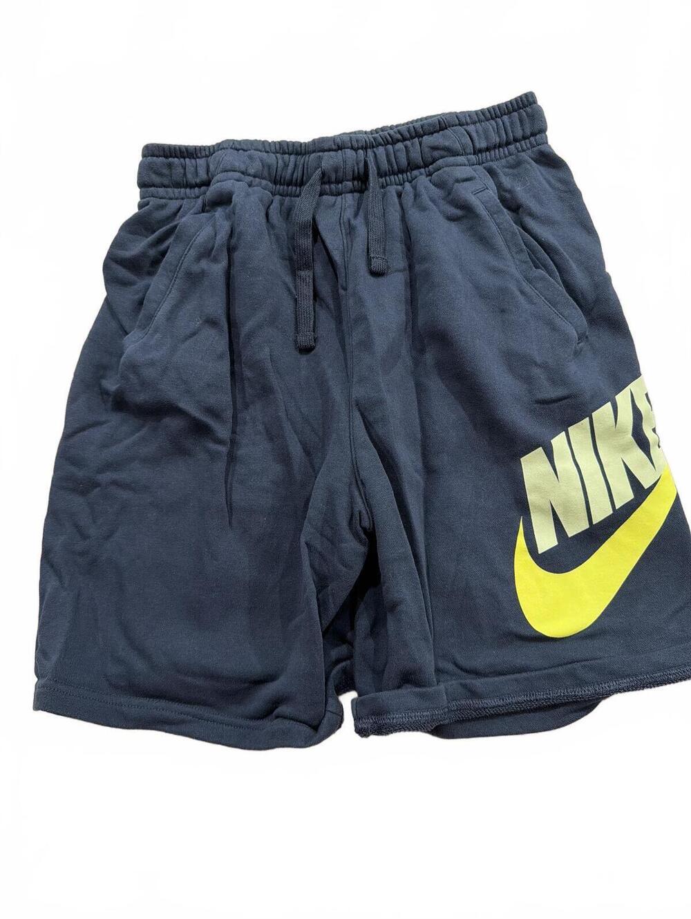 Nike Boys Navy Fleece Shorts XL+ Husky